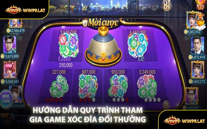Hướng Dẫn Quy Trình Tham Gia Game Xóc Đĩa Đổi Thưởng 