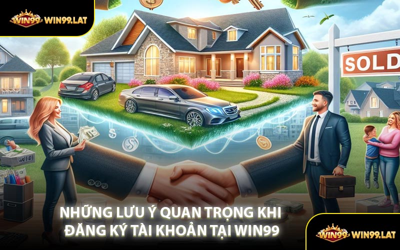 Những Lưu Ý Quan Trọng Khi Đăng Ký Tài Khoản Tại WIN99